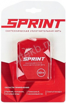 Нить сантех. д/герметизации резьбовых соед. 50м SPRINT - Сантехтрейд - Интернет-магазин сантехники г. Екатеринбург