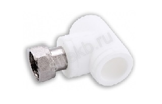 ПП Тройник с накидной гайкой DN 20-1/2" (100/25) - Сантехтрейд - Интернет-магазин сантехники г. Екатеринбург