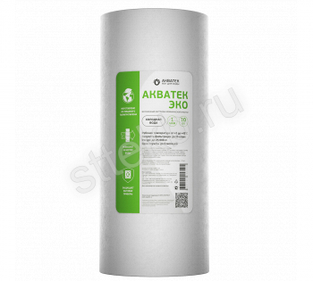 Картридж из вспененного полипропилена АКВАТЕК ЭКО 10" BB для хол воды 20 мкм - Сантехтрейд - Интернет-магазин сантехники г. Екатеринбург