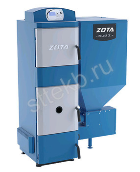 Автоматический пеллетный котел  ZOTA "PELLET"-25 S (котел бункер шнек) - Сантехтрейд - Интернет-магазин сантехники г. Екатеринбург