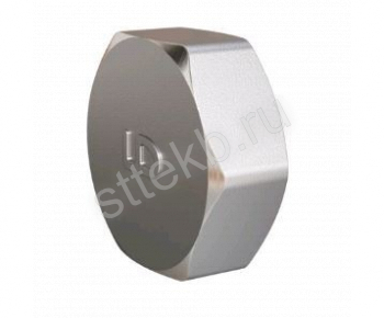 Заглушка 1 1/4" DN32 ВР латунь никель  LD - Сантехтрейд - Интернет-магазин сантехники г. Екатеринбург