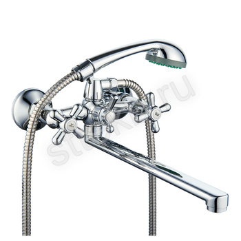 Смеситель ROEGEN RP120B для ванны, 1/2" м/к, плоский излив - Сантехтрейд - Интернет-магазин сантехники г. Екатеринбург