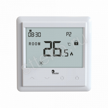 Термостат электронный программируемый Wester RT07P - Сантехтрейд - Интернет-магазин сантехники г. Екатеринбург