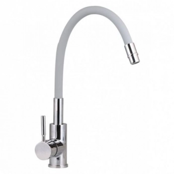 Смеситель для кухни GROSS AQUA 3241508G ColorFlex с гибким изливом серый - Сантехтрейд - Интернет-магазин сантехники г. Екатеринбург