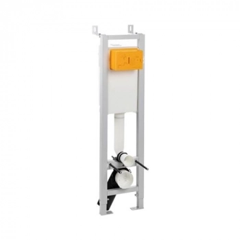 Инсталляция OLI QUADRA PLUS Sanitarblock 280490 механическая, узкая 30 см метал крепеж, без кнопки 300*1150*180 мм - Сантехтрейд - Интернет-магазин сантехники г. Екатеринбург