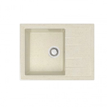 Мойка глянцевая Анастасия Z150Q2 Бежевый Granit BERGG  570х460х215мм - Сантехтрейд - Интернет-магазин сантехники г. Екатеринбург