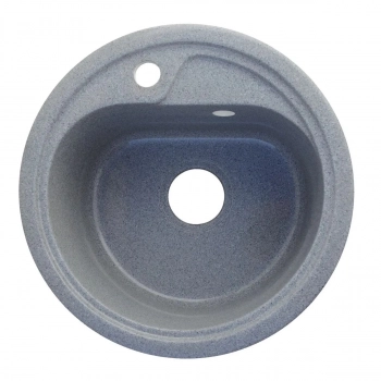 Мойка AGATA AG1C3 Серая 440х190 мм кварцевая круглая глянцевая - Сантехтрейд - Интернет-магазин сантехники г. Екатеринбург