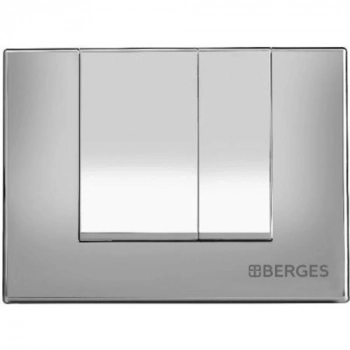 BERGES Кнопка для инсталляции NOVUM S3 хром глянец  040043 (049209) - Сантехтрейд - Интернет-магазин сантехники г. Екатеринбург