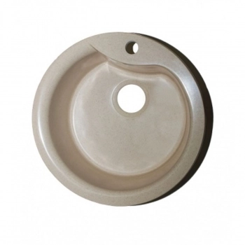 Мойка AGATA AG2C5 Песочная 475х200 мм кварцевая круглая глянцевая - Сантехтрейд - Интернет-магазин сантехники г. Екатеринбург