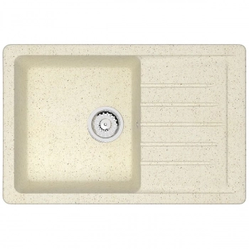 Мойка AGATA 16/Q2 Бежевая 740x490х210 матовая из искусственного камня - Сантехтрейд - Интернет-магазин сантехники г. Екатеринбург