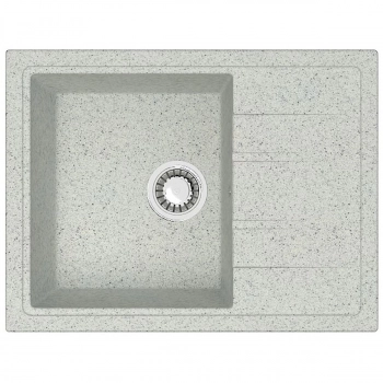Мойка AGATA 150/Q10 Светло-серый 575x470х200 матовая из искуственного камня - Сантехтрейд - Интернет-магазин сантехники г. Екатеринбург