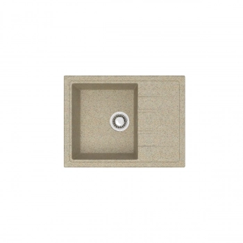 Мойка AGATA 150/Q5 Песочный 575x470х200 матовая из искуственного камня - Сантехтрейд - Интернет-магазин сантехники г. Екатеринбург