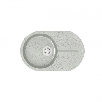 Мойка AGATA 110/Q10 Светло серый 730x450х215 матовая из искусственного камня - Сантехтрейд - Интернет-магазин сантехники г. Екатеринбург