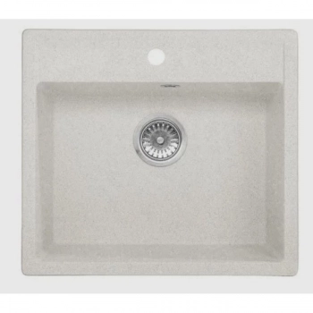 Мойка AGATA AG4C8 Белый 545*485*170 мм кварцевая квадратная глянцевая - Сантехтрейд - Интернет-магазин сантехники г. Екатеринбург