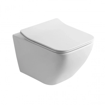 Унитаз подвесной OLIVE’S ARTIS AR30116DP сиденье дюропласт Белый Д-530 Ш-360 В-345 мм - Сантехтрейд - Интернет-магазин сантехники г. Екатеринбург