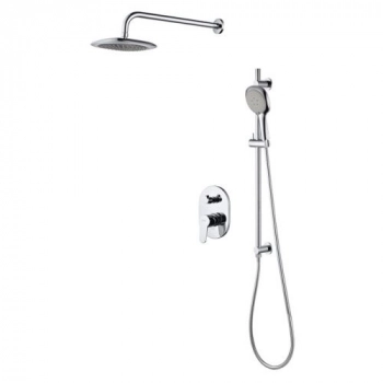 Смеситель для душа D&K Rhein Marx DA1395701 хром, встраиваемый (8) - Сантехтрейд - Интернет-магазин сантехники г. Екатеринбург