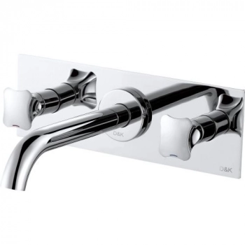 Смеситель для раковины D&K Hessen Grimm DA1384401 хром, встраиваемый (8) - Сантехтрейд - Интернет-магазин сантехники г. Екатеринбург