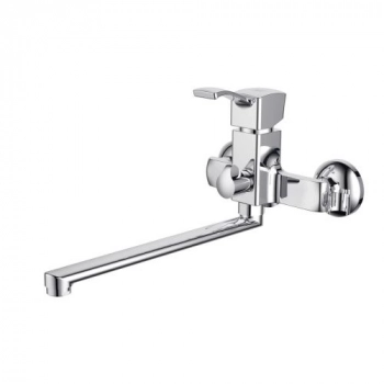 Смеситель для ванны D&K Rhein Bach DA1473301 хром, длинный излив (8) - Сантехтрейд - Интернет-магазин сантехники г. Екатеринбург