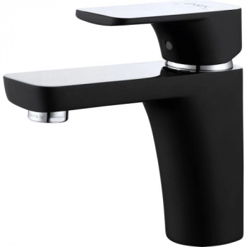 Смеситель для раковины D&K Berlin Technische  DA1432115 черный-хром (8) - Сантехтрейд - Интернет-магазин сантехники г. Екатеринбург