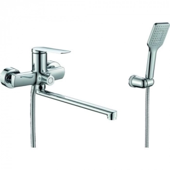 Смеситель для ванны RUSH Bering BE5535-51 с длинным изливом хром (10) - Сантехтрейд - Интернет-магазин сантехники г. Екатеринбург