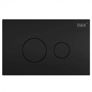 Кнопка механическая двойная D&K Venice DB1029025 черный - Сантехтрейд - Интернет-магазин сантехники г. Екатеринбург
