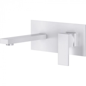 Смеситель для раковины D&K Bayern.Liszt DA1514408 встраиваемый настенный матовый белый (8) - Сантехтрейд - Интернет-магазин сантехники г. Екатеринбург