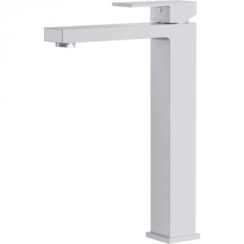 Смеситель для раковины D&K Bayern.Liszt DA1512008 высокий матовый белый (8) - Сантехтрейд - Интернет-магазин сантехники г. Екатеринбург