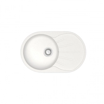 Мойка AGATA 110/G31 Белый 730x450х215 матовая из искусственного камня - Сантехтрейд - Интернет-магазин сантехники г. Екатеринбург