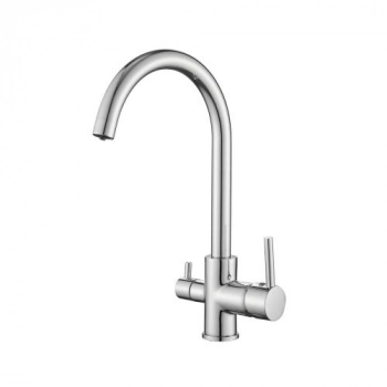 Смеситель для кухни BELZ B76801 с подключением к фильтру питьевой воды, хром (10) - Сантехтрейд - Интернет-магазин сантехники г. Екатеринбург