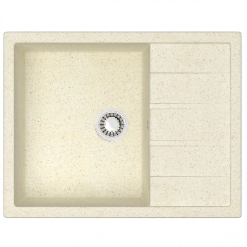 Мойка AGATA 151/Q2 Бежевая 645x505x218 матовая из искусственного камня - Сантехтрейд - Интернет-магазин сантехники г. Екатеринбург