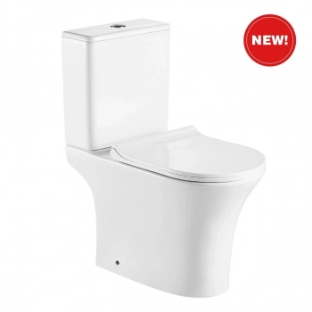 Унитаз-компакт OLIVE’S SIERRA NEW SRN31126DP сиденье дюропласт Белый  - Сантехтрейд - Интернет-магазин сантехники г. Екатеринбург
