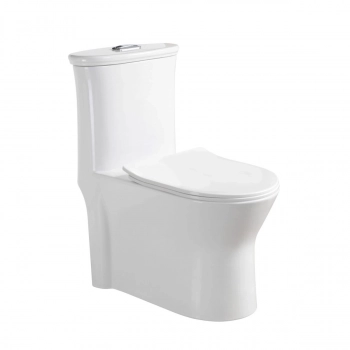 Унитаз моноблок напольный Knois KN6277000 микролифт, 71,3х42х78,5 см - Сантехтрейд - Интернет-магазин сантехники г. Екатеринбург