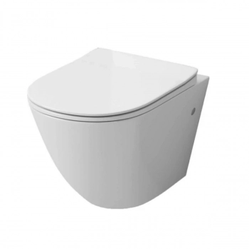 Унитаз подвесной Grossman торнадо GR-4411SQ, 520х360х375 мм, безободковый, сиденье микролифт - Сантехтрейд - Интернет-магазин сантехники г. Екатеринбург