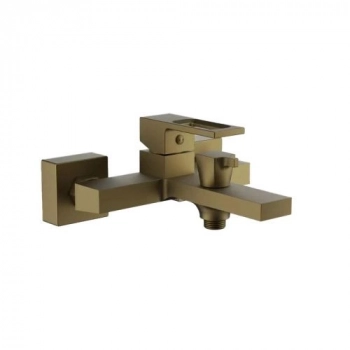 Смеситель для ванны BELZ B60658-5, короткий излив, золото (8) - Сантехтрейд - Интернет-магазин сантехники г. Екатеринбург