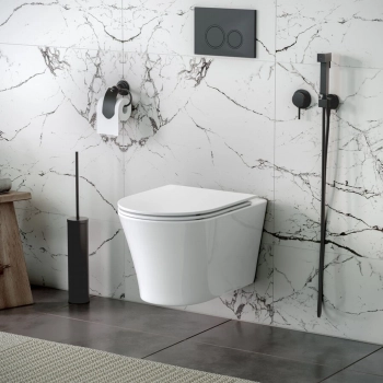 Унитаз подвесной Grossman торнадо Thin Rim GR-5604SQ 520х360х355 мм, тонкий ободок, сиденье микролифт - Сантехтрейд - Интернет-магазин сантехники г. Екатеринбург