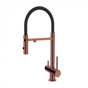 Смеситель для кухни DQ DA1462502Rose с подключением к фильтру питьевой воды, розовое золото (10) - Сантехтрейд - Интернет-магазин сантехники г. Екатеринбург