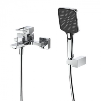 Смеситель для ванны DQ Dortmund DA1713201, короткий излив, хром (10) - Сантехтрейд - Интернет-магазин сантехники г. Екатеринбург