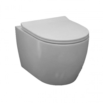 Унитаз подвесной безободковый торнадо Watersense Milana Vortex W01830 48,5х32х35,5 см микролифт - Сантехтрейд - Интернет-магазин сантехники г. Екатеринбург