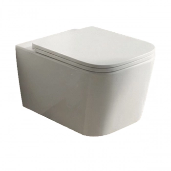 Унитаз подвесной безободковый торнадо Watersense Eva Vortex W01831 49х34х35 см микролифт - Сантехтрейд - Интернет-магазин сантехники г. Екатеринбург