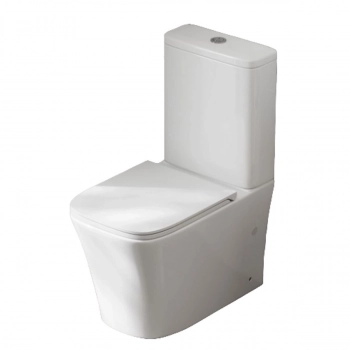 Унитаз напольный безободковый торнадо Watersense Amelia Vortex W01832 84,5х37,5х61,5 см, микролифт - Сантехтрейд - Интернет-магазин сантехники г. Екатеринбург