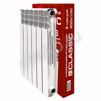 Радиатор AL STI 500/100 6сек. - Сантехтрейд - Интернет-магазин сантехники г. Екатеринбург