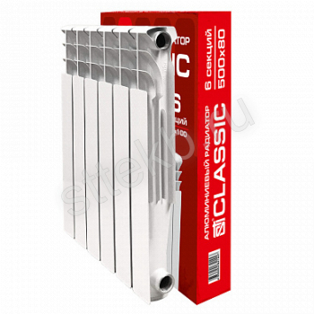 Радиатор AL STI 500/80 6сек. - Сантехтрейд - Интернет-магазин сантехники г. Екатеринбург