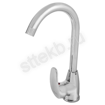 Смеситель FLOE FK234-GU для кухни, 40 мм, на гайке, c боковой металлической ручкой - Сантехтрейд - Интернет-магазин сантехники г. Екатеринбург