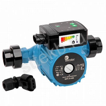 Насос циркуляционный Wester WPE 25-60G (с гайками) - Сантехтрейд - Интернет-магазин сантехники г. Екатеринбург