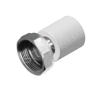 ПП Муфта с накидной гайкой DN 32х1" (80/20) - Сантехтрейд - Интернет-магазин сантехники г. Екатеринбург