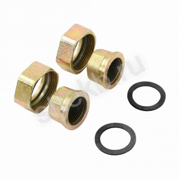 Комплект гаек 32 чугун - Сантехтрейд - Интернет-магазин сантехники г. Екатеринбург