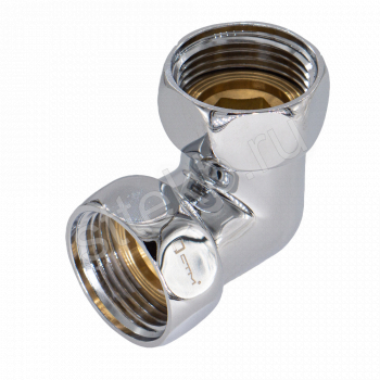 Уголок г/г 3/4"х3/4" для п/с хром. СТМ ТЕРМО (шт.) - Сантехтрейд - Интернет-магазин сантехники г. Екатеринбург