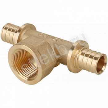 Тройник-переходник с врутренней резьбой латунный  20-Rp 1/2"-20 Gappo G1306.2004 - Сантехтрейд - Интернет-магазин сантехники г. Екатеринбург