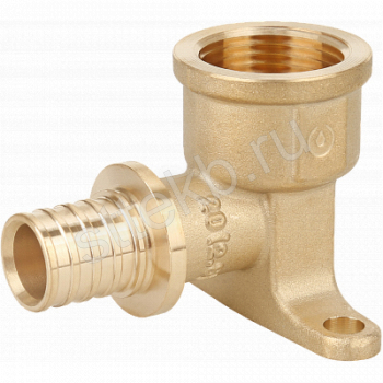 Угольник настенный с внутренней резьбой латунный  20-Rp 1/2" Gappo G1312.2004 - Сантехтрейд - Интернет-магазин сантехники г. Екатеринбург