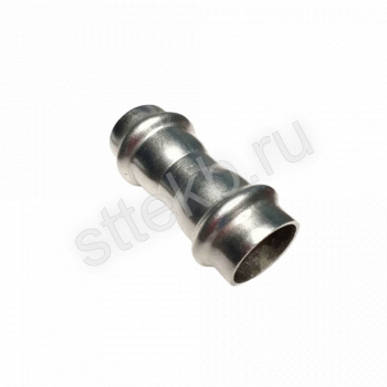 Двухраструбная пресс-муфта из нержавеющей стали  28*15 28x15 Gappo G1104.2815 - Сантехтрейд - Интернет-магазин сантехники г. Екатеринбург